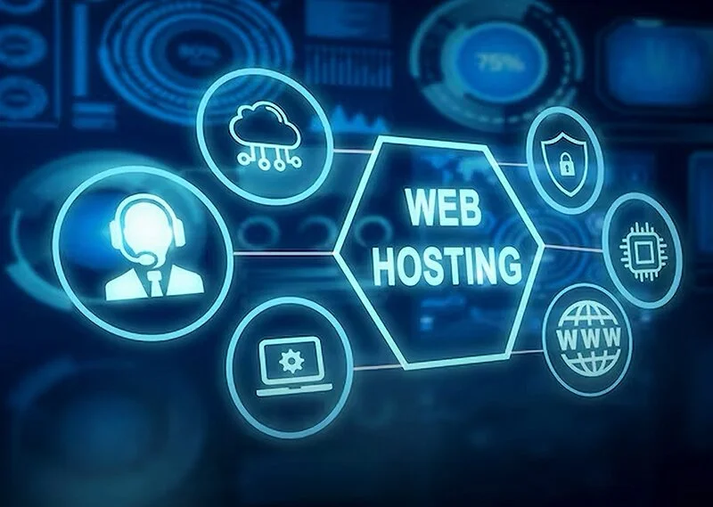 web hosting concept pic